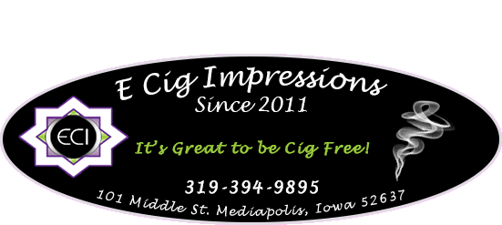 E Cig Impressions Logo